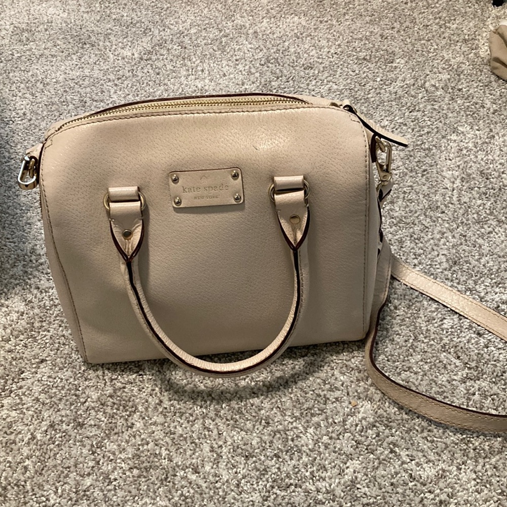 Classic cream Kate Spade bag